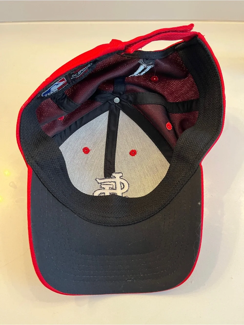 St. Louis Cardinals Red Baseball Cap with White Logo